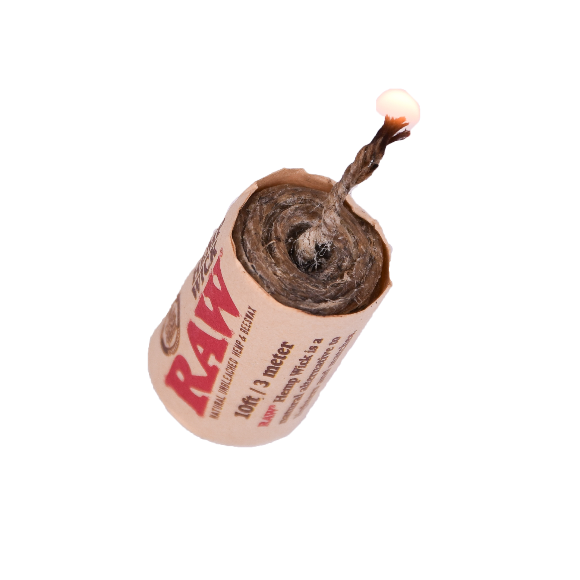 RAW Hemp Wick - 10ft