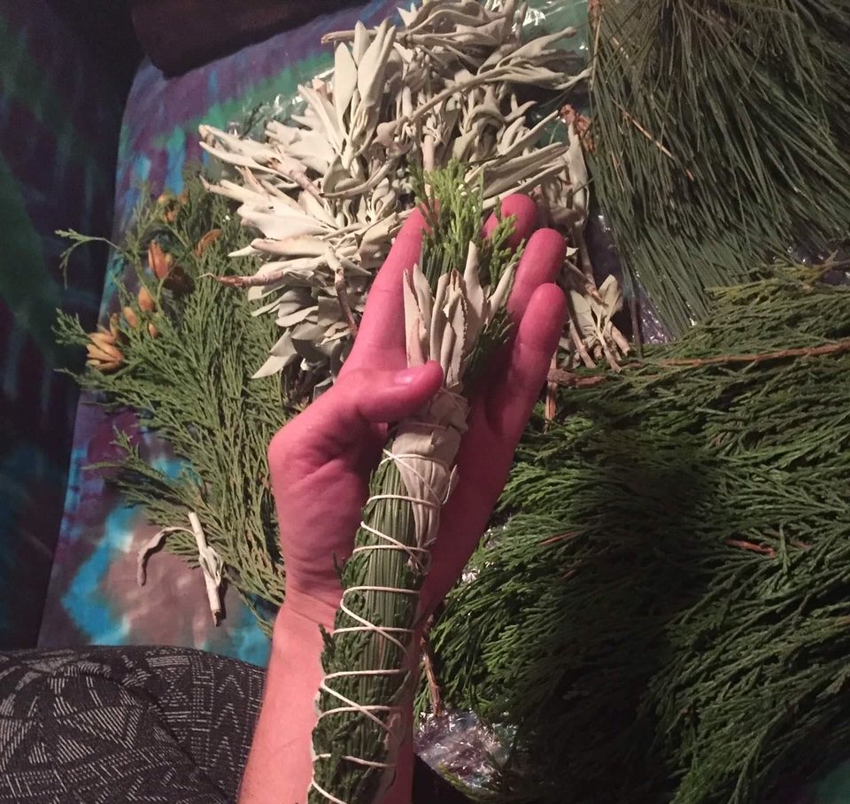 Handcrafted White Sage with Cedar, Pine, and Juniper Berry