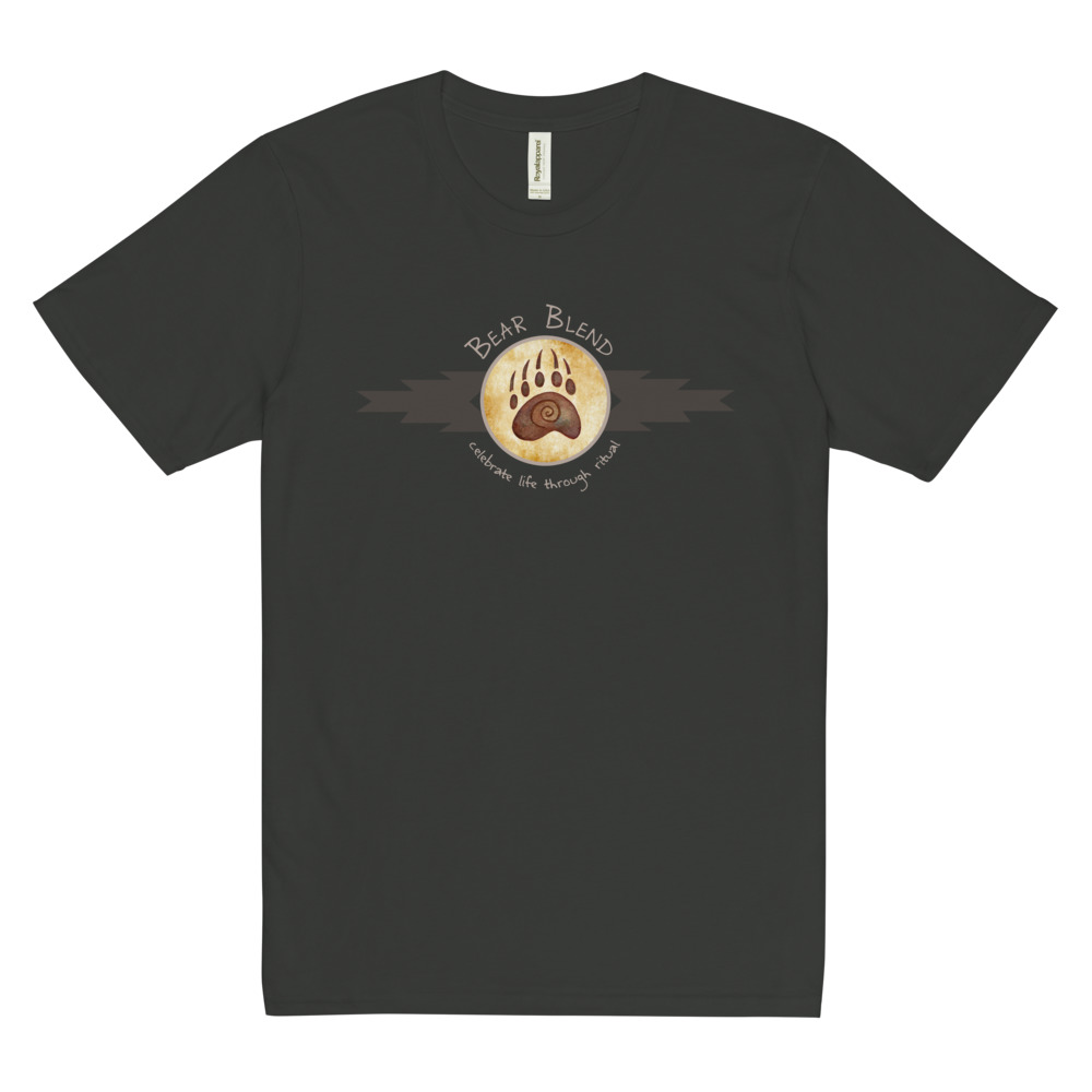 Bear Blend Logo – Dark, Unisex premium hemp t-shirt