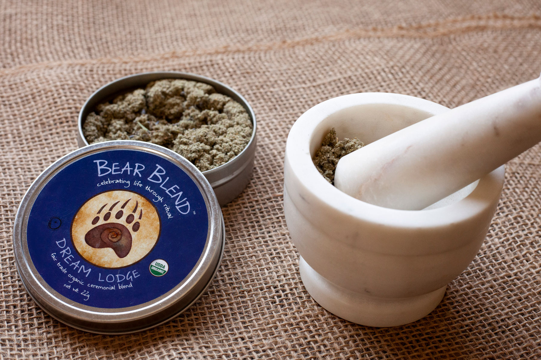 Organic Ceremonial Herbal Smoking Blend