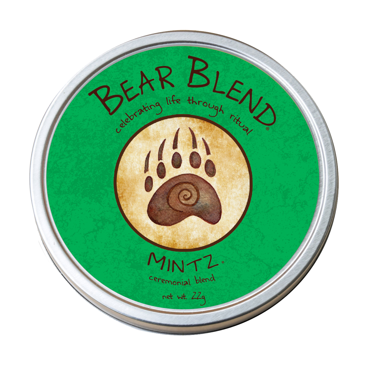  Bear Blend Organics Vizion Herbal Ceremonial Blend 22g