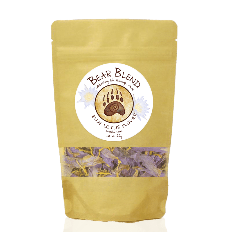 Blue Lotus Flower — Smokable Herbs - Bear Blend