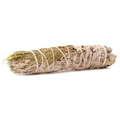 White Sage & Cedar Large Smudge Stick - 8-9 inch